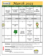 March Calendar